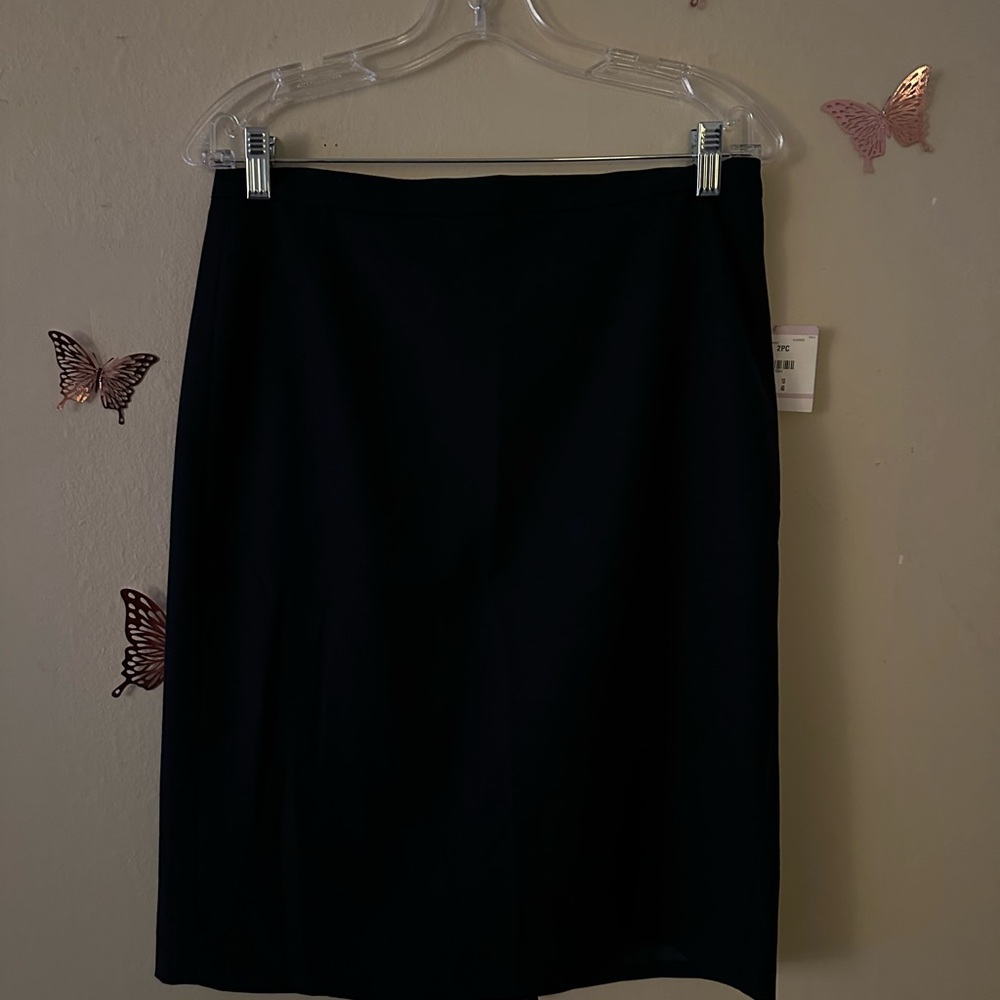 ANNE KLEIN - Midnight Skirt Suit